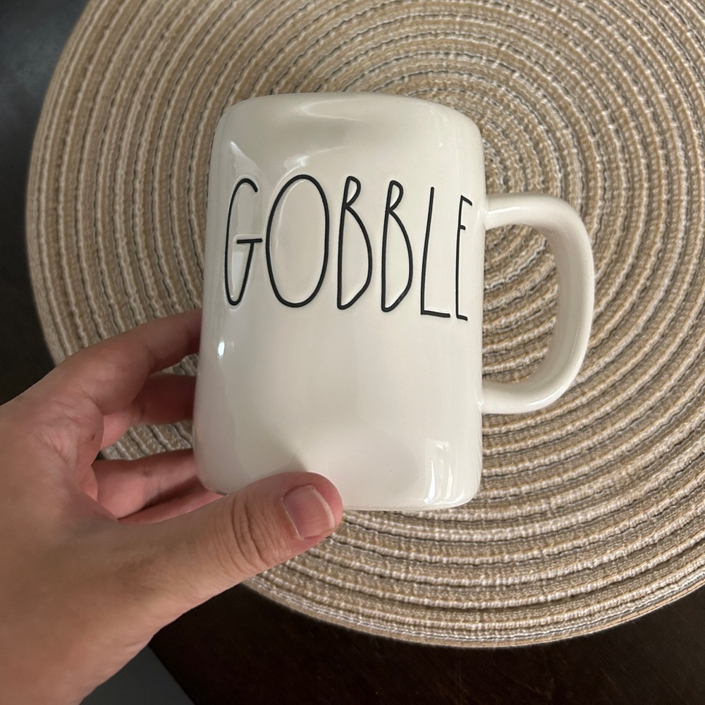 Rae Dunn GOBBLE mug